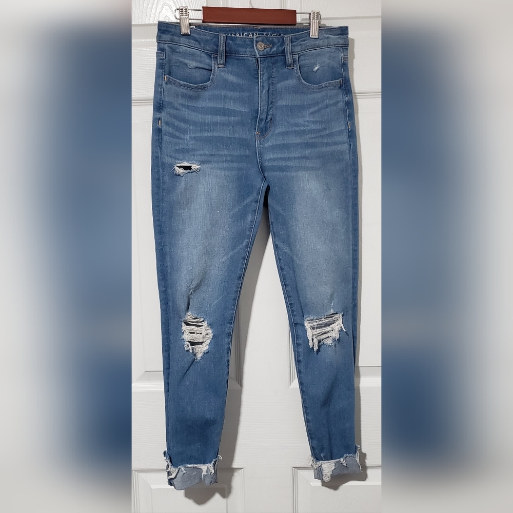 Super High-Rise American Eagle Jeans